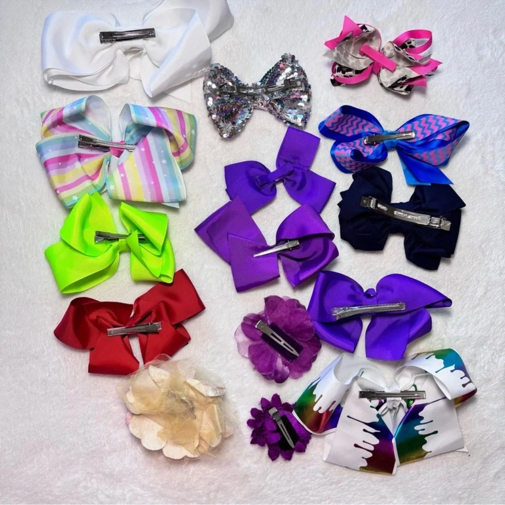 Colorful Hair‎ Bow Collection Multicolor, Dance Hair accessory
